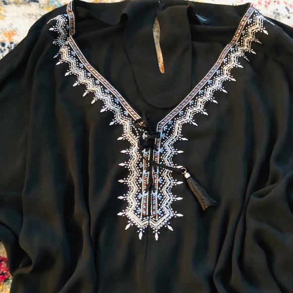 🖤WHBM🖤 BOHO Romper - Picture 4 of 5